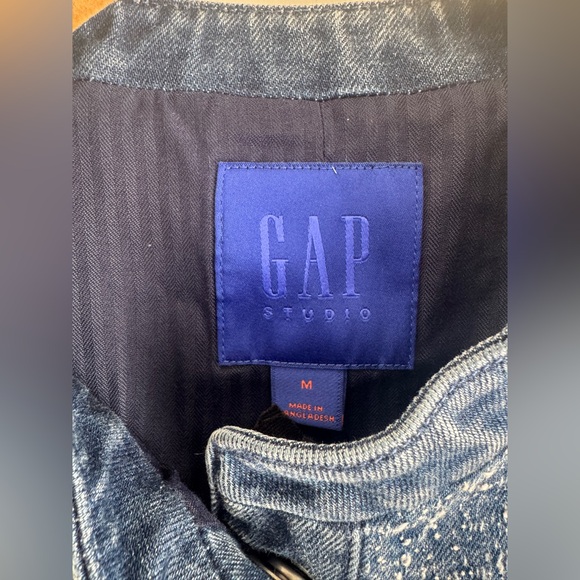 GapStudio Denim Tweed Crop Jacket - Picture 5 of 12